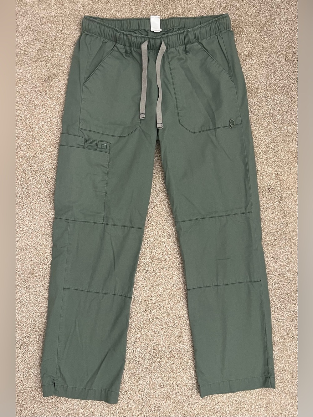 WonderWink Wonder Work Woman’s Olive Scrub Pant Size XS Petite